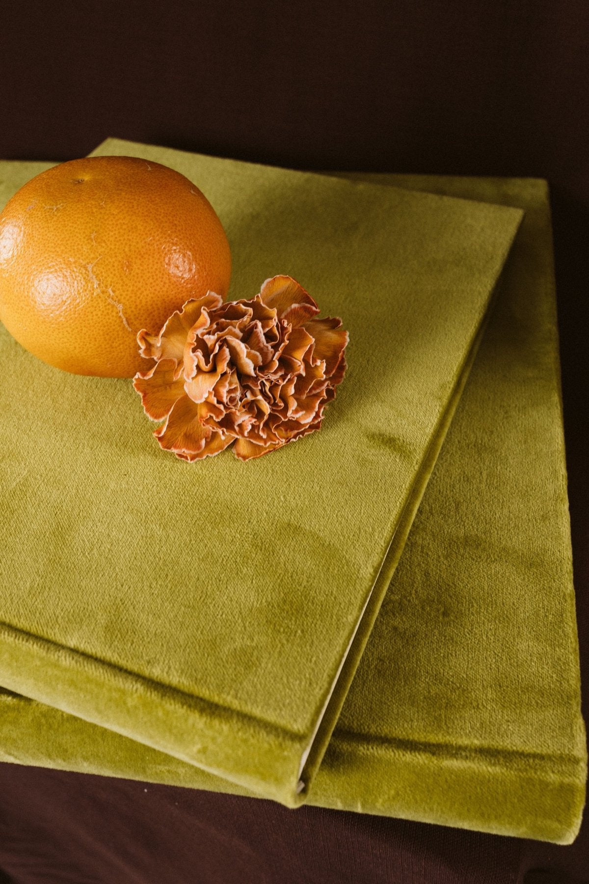 Álbum Terciopelo Oliva Pequeño - Mónica Ortega PhotosÁlbum Pequeño