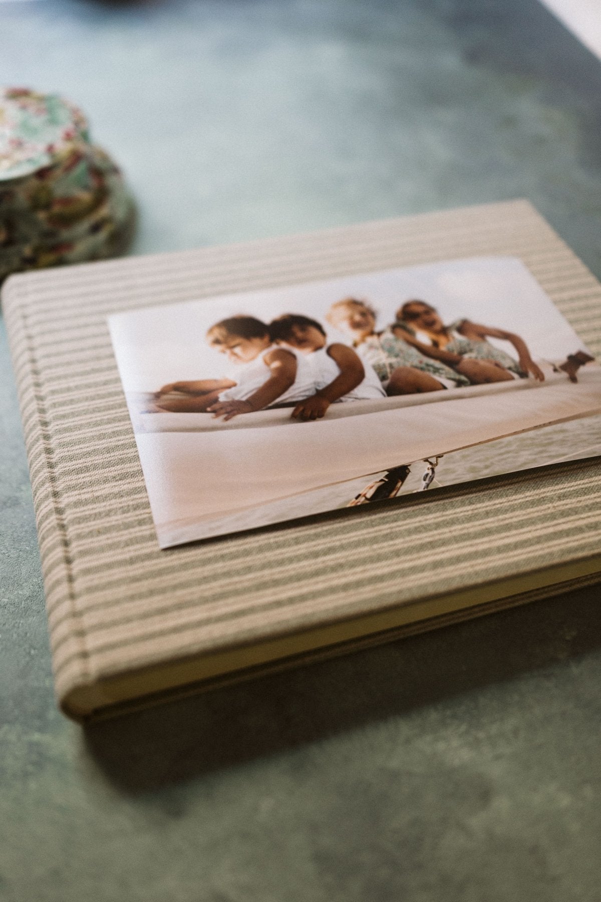 Álbum Tradicional Verde Francés Pequeño - Mónica Ortega PhotosÁlbum Pequeño