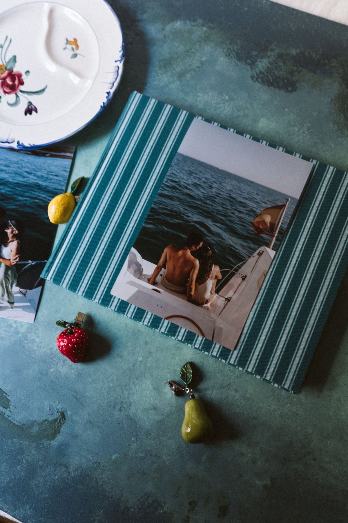 Álbum Rayas Azul Mar Pequeño - Mónica Ortega PhotosÁlbum Pequeño