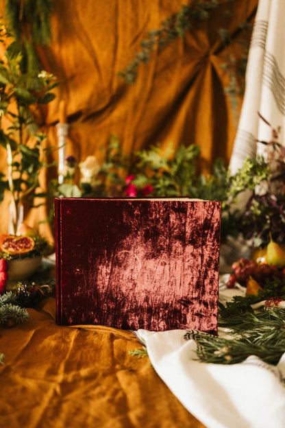 Álbum Tradicional Pequeño Burgundy - Mónica Ortega PhotosÁlbum Pequeño