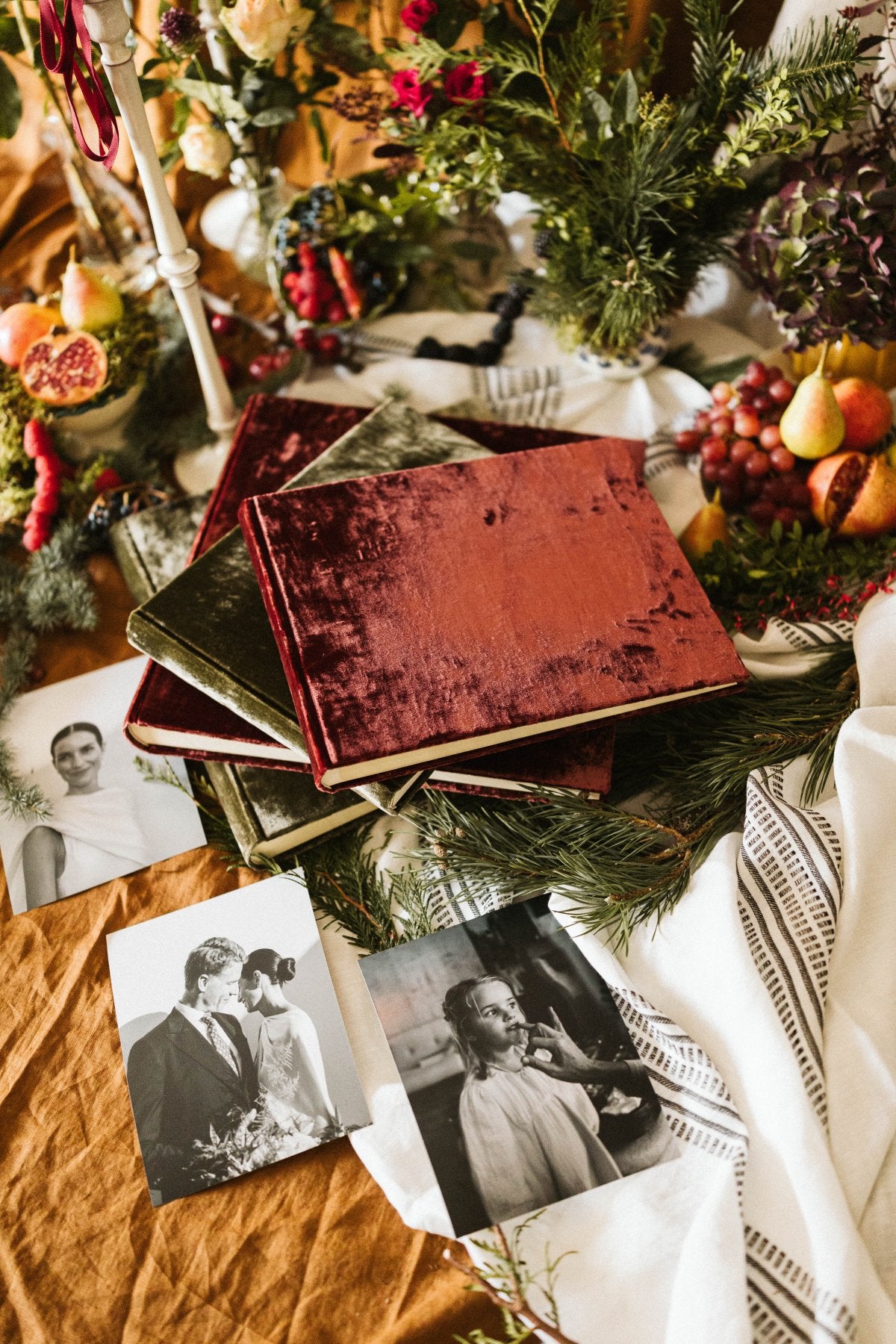 Álbum Tradicional Pequeño Burgundy - Mónica Ortega PhotosÁlbum Pequeño