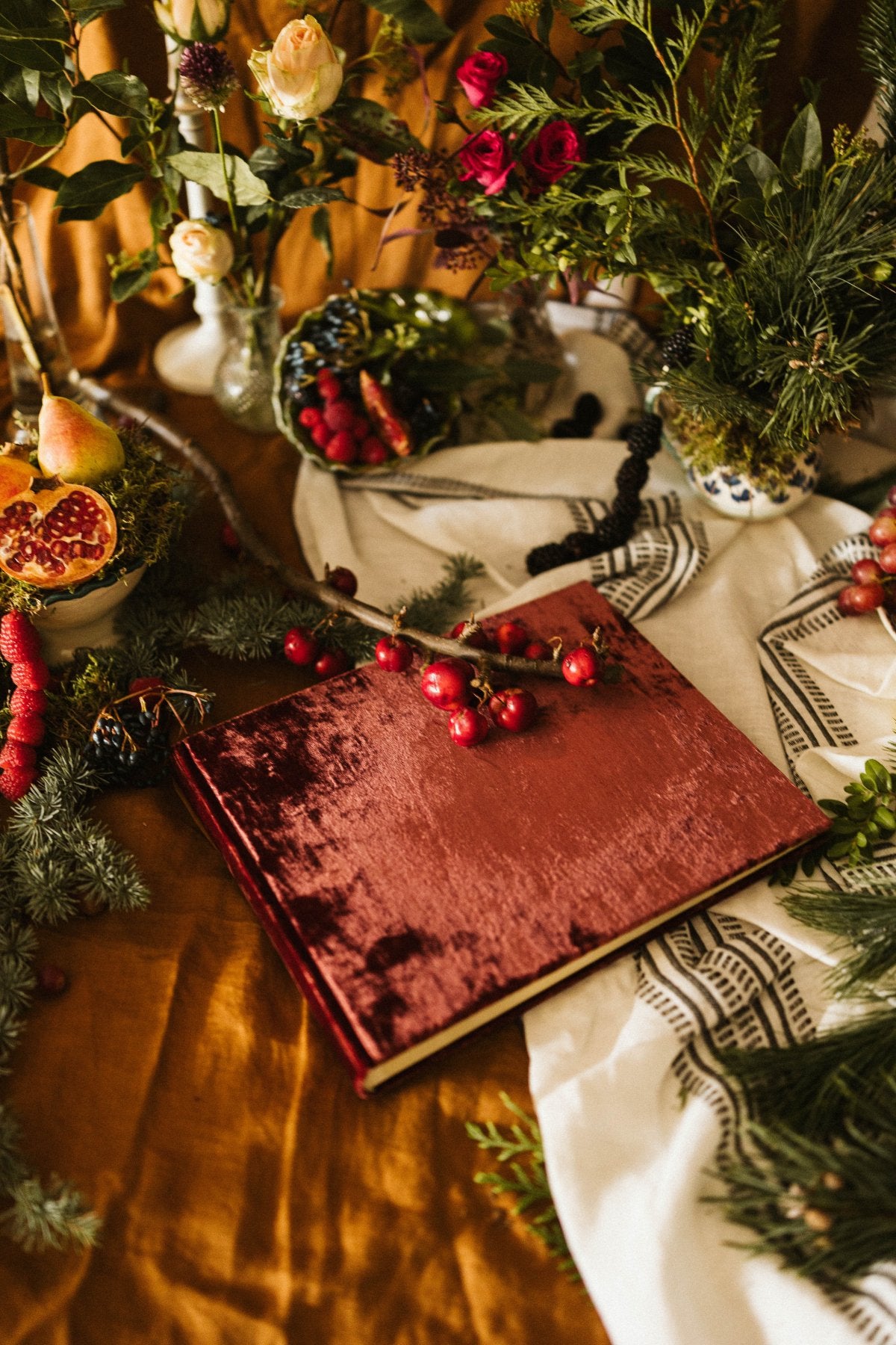 Álbum Tradicional Pequeño Burgundy - Mónica Ortega PhotosÁlbum Pequeño