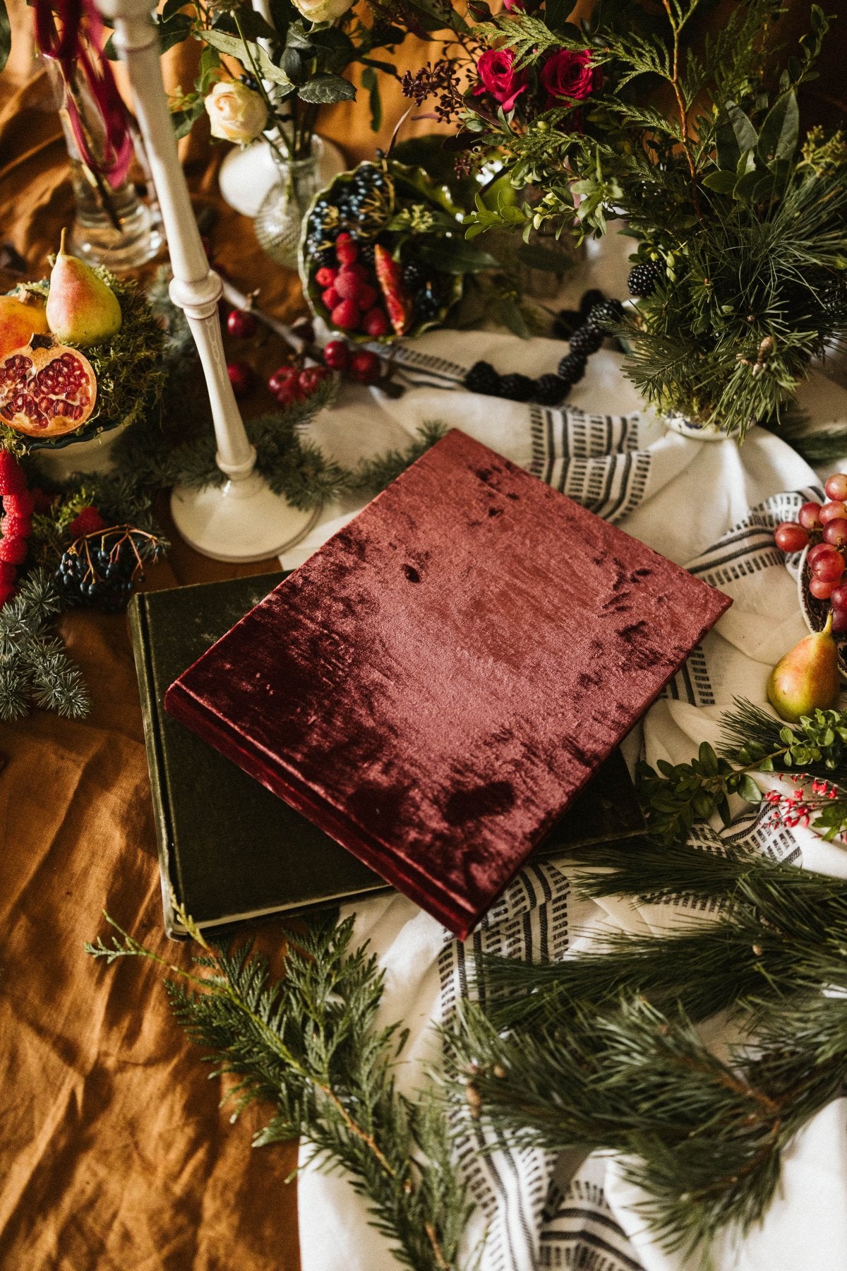 Álbum Tradicional Pequeño Burgundy - Mónica Ortega PhotosÁlbum Pequeño