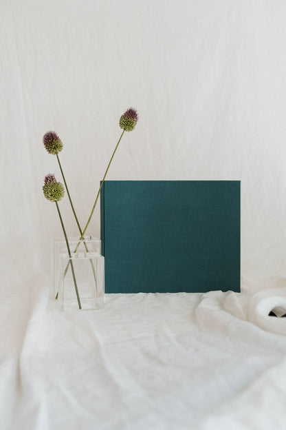 Álbum Tradicional Pequeño Lino azul - Mónica Ortega PhotosÁlbum Pequeño