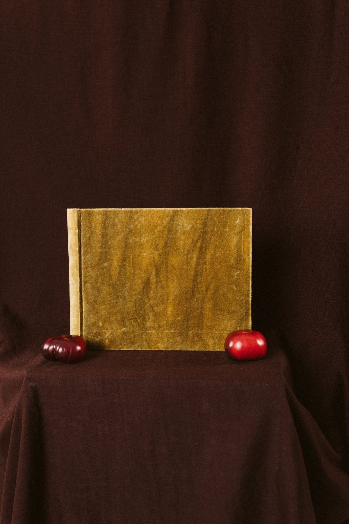 Álbum Tradicional Terciopelo Bronce - Mónica Ortega PhotosÁlbum Pequeño