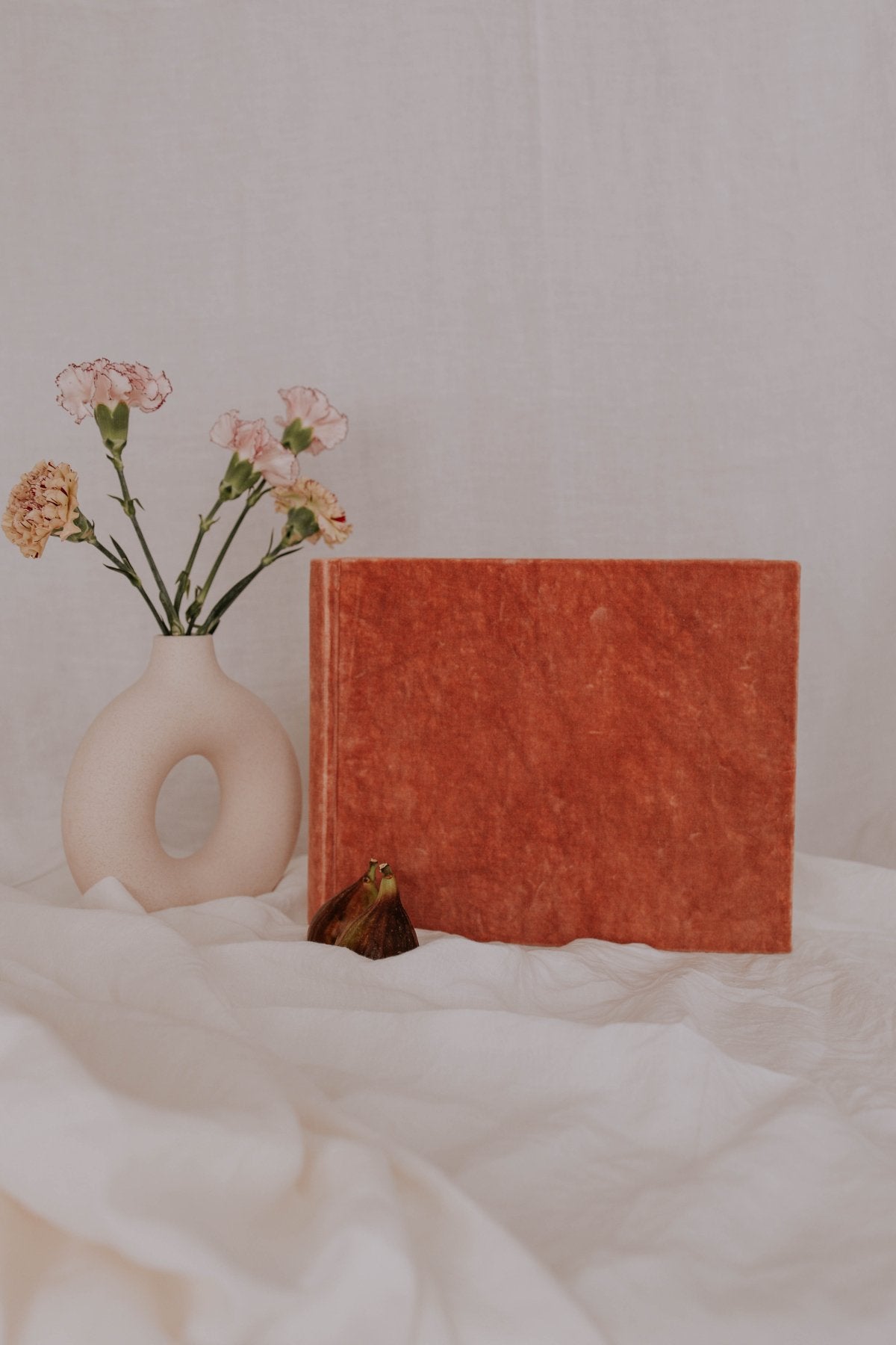 Álbum Tradicional Terciopelo Salmón - Mónica Ortega PhotosÁlbum Pequeño
