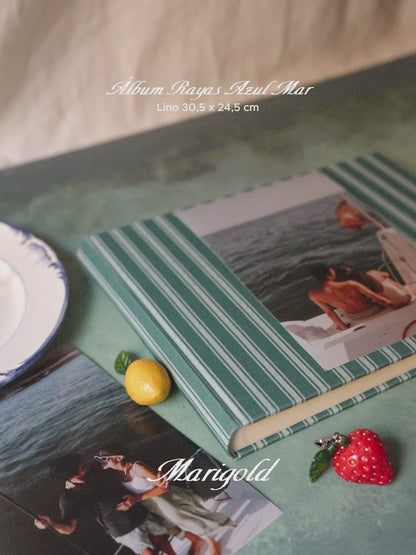 Álbum Rayas Azul Mar Pequeño